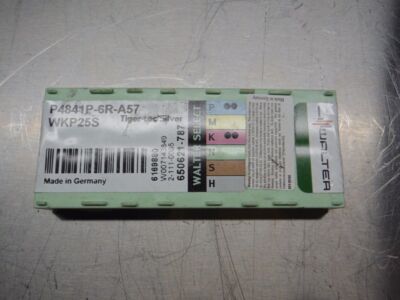 Walter Carbide Inserts QTY10 P4841P-6R-A57 WKP25S (LOC603A)