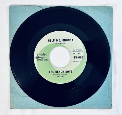 The Beach Boys (Help Me, Rhonda/Do You Wanna Dance) 7'' Vinyl [Capitol/Star Line]