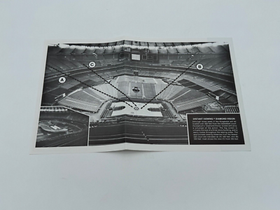 1984 NCAA Championship Kingdome Basketball Ticket Order Form Georgetown  Hoyas