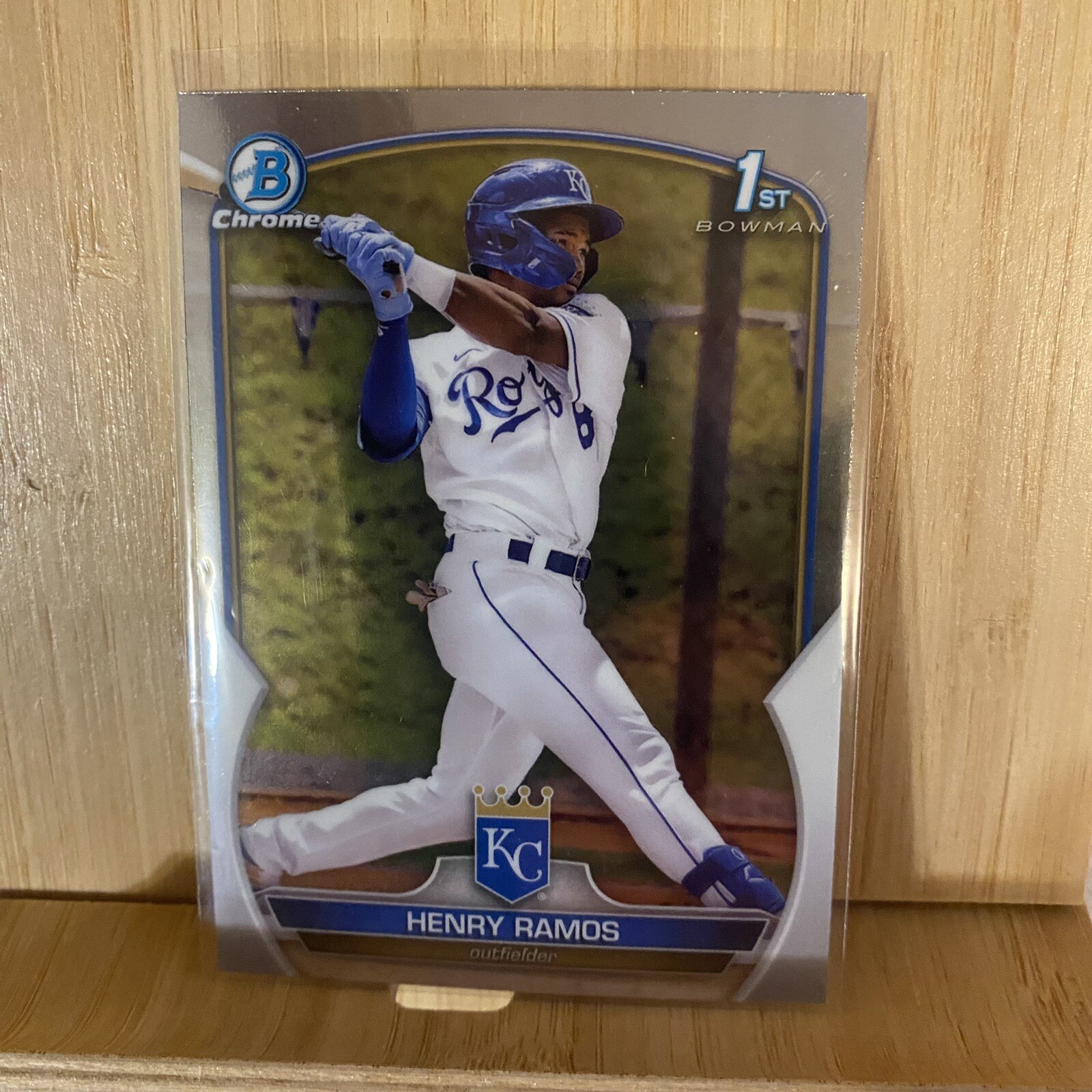 2023 Bowman 1st Chrome Prospect #BCP-96 Henry Ramos Kansas City Royals