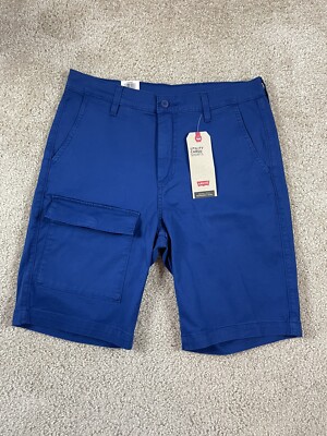 Levi s Utility Cargo Shorts Blue Men s Sz 30 NWT $50