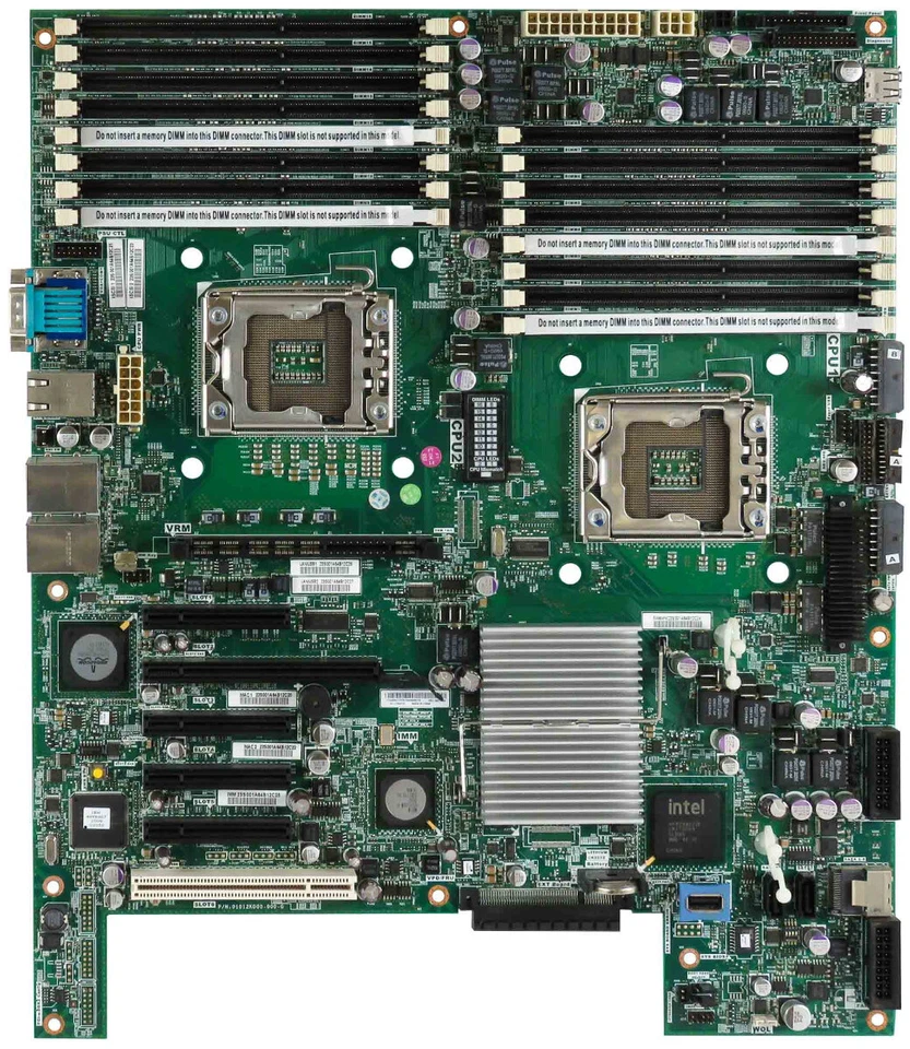 IBM Scheda di Sistema 46D1406 81Y6002 LGA1366 16x DDR3 x3500 M2 X3400 M2 - Immagine 2 di 2