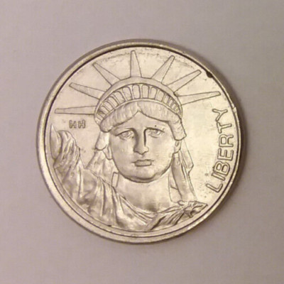 Confidence/自信 token (Promo FAB394) Statue of Liberty Freedom Coin Token 25mm | eBay