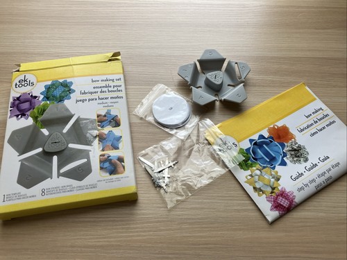 Ribbon BOW MAKER MAKING SET EK Tools Small Medium & Large unused Lot - Picture 9 of 9