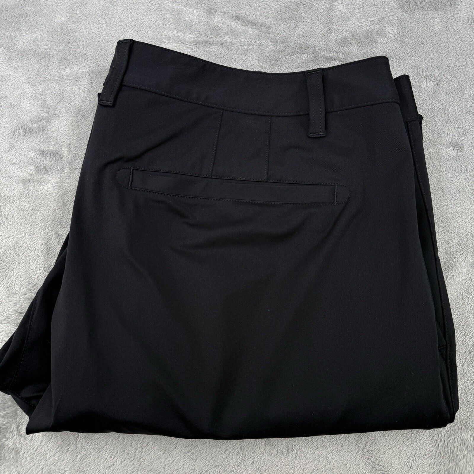 Rhone Mens 38 40x32 Commuter Classic Black Stretch Chino for Golf & Performance