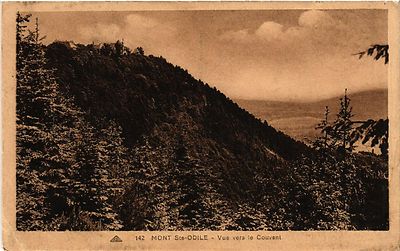 CPA Mont Ste-ODILE Vue vers le Couvent (429727)