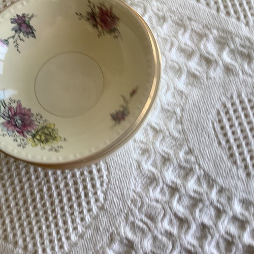 7 Vintage HOMER LAUGHLIN EGGSHELL GEORGIAN USA Fruit Berry Bowls E42N5 - Picture 6 of 13