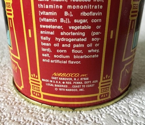 Vintage 1979 Nabisco Barnum's Animal Crackers Tin 1914 Replica National Biscuit - Picture 5 of 12
