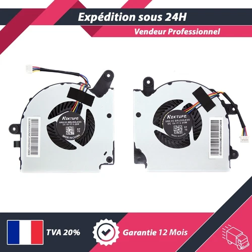 VENTILATEURS CPU & GPU FANS MSI GF75 - PAAD06015SL N415 / N416