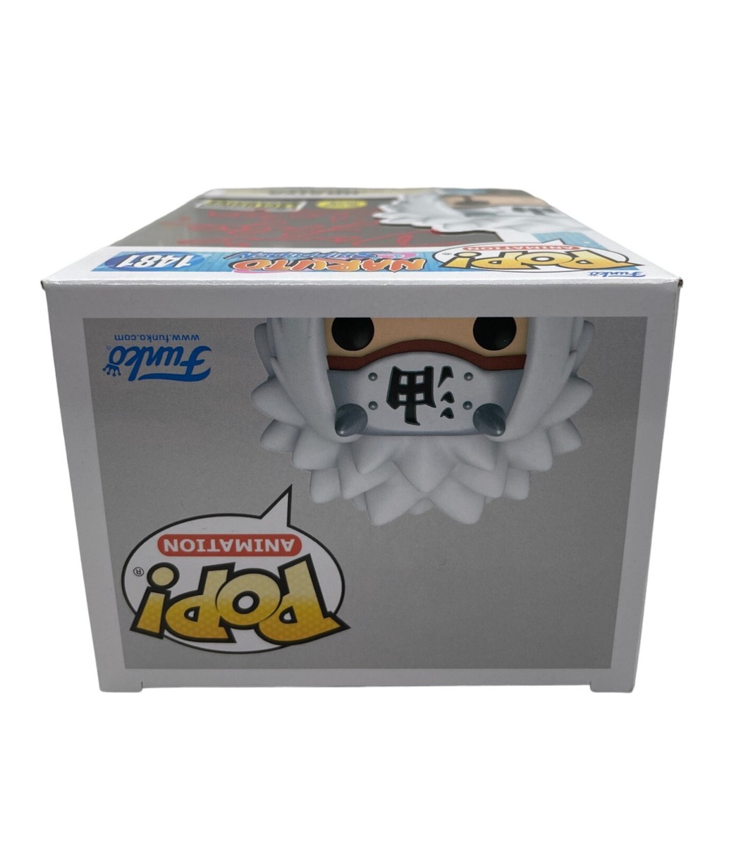 David Lodge Signed Jiraiya Funko Pop 1481 Naruto Shippuden