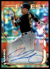 Andrew Lambo Rookie Card 2014 Finest Rookie Autographs Refractors #RAAL 