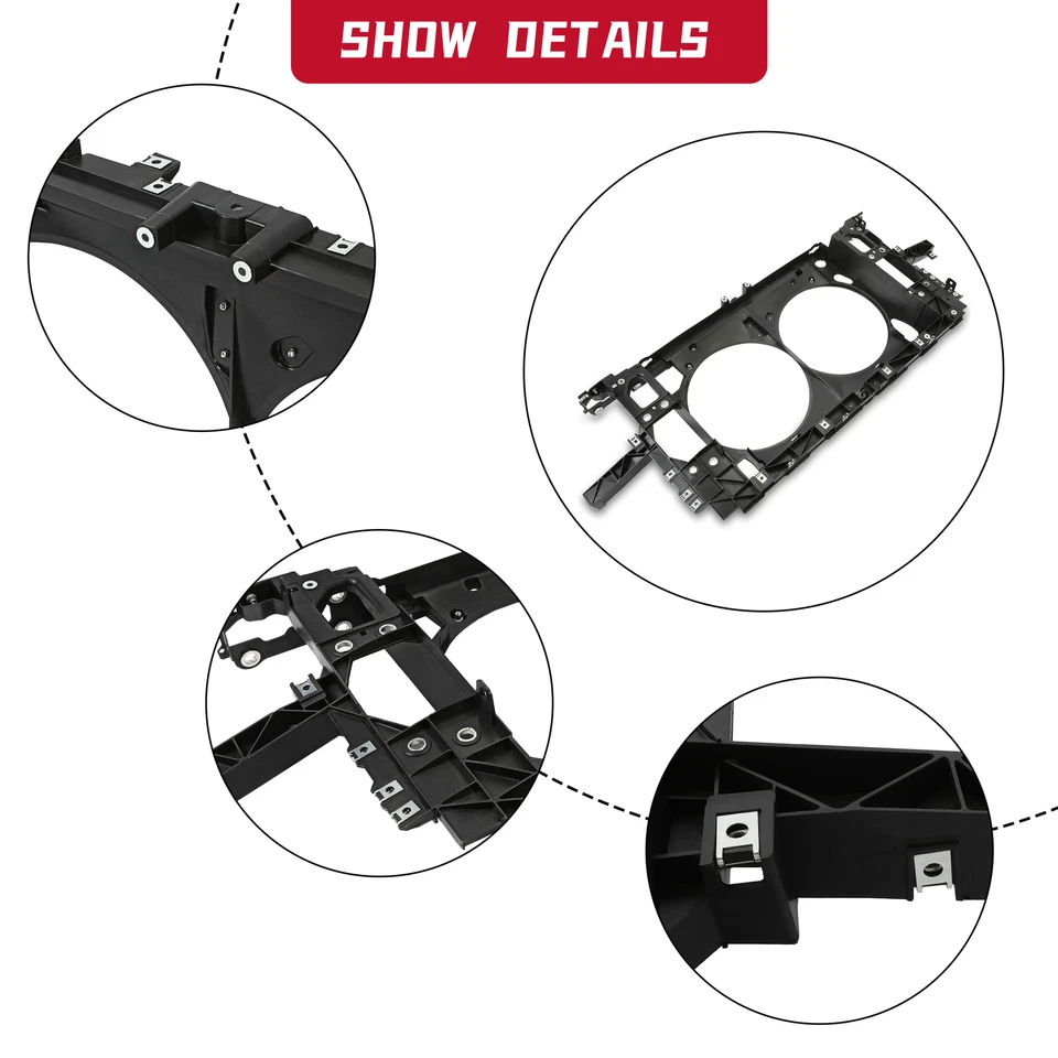 Radiator Support Assembly For Infiniti G35 07-08 /G37 08-13/Q60 14-15 #IN1225107 Foto 3 de 4