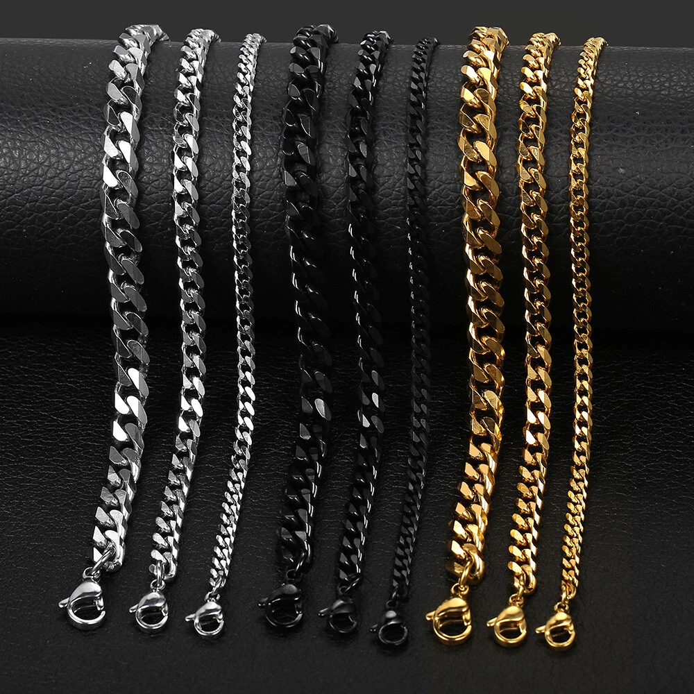 Black gold 2024 cuban link chain
