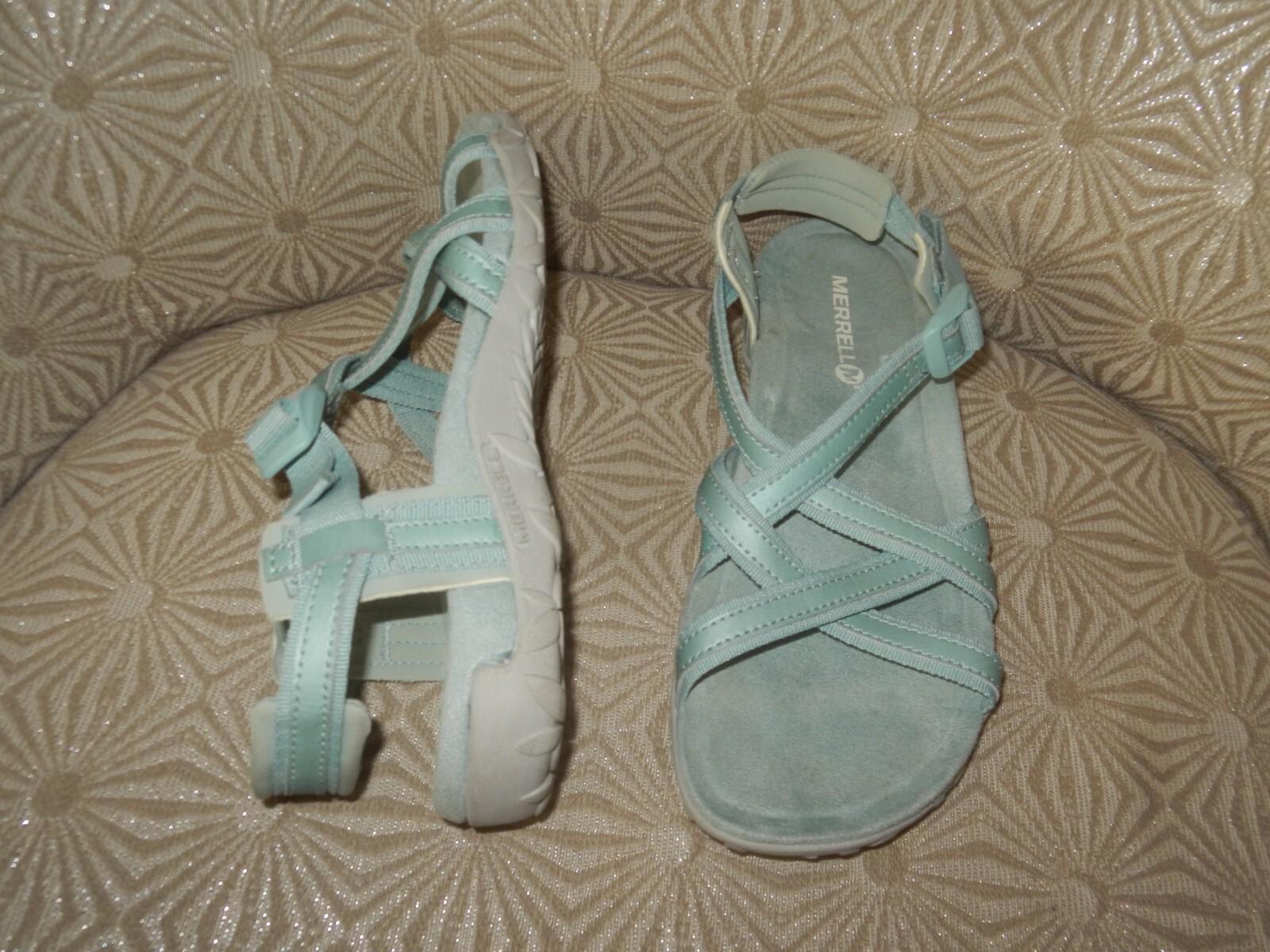 MERRELL Sandalo sportivo MERREL Terran Ari Lattice falda acquifera donna 6M #J94022 NUOVO