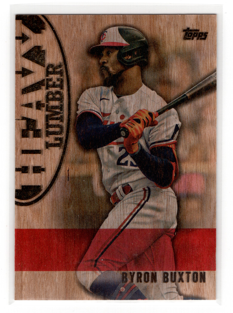 2024 Topps Series 1 - Byron Buxton- SP CASE HIT Heavy Lumber! HL-14 TWINS