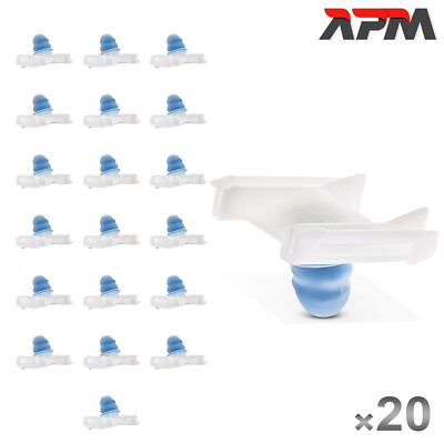 20x Befestigungsclips Schutzleiste Schweller Nylon für VW Passat 3B2 3B0853576