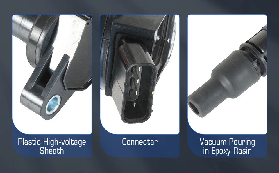 4 Ignition Coil & Spark Plug For 2016-2018 Toyota RAV4 L4 2.5L GAS UF487 Foto 4 de 4