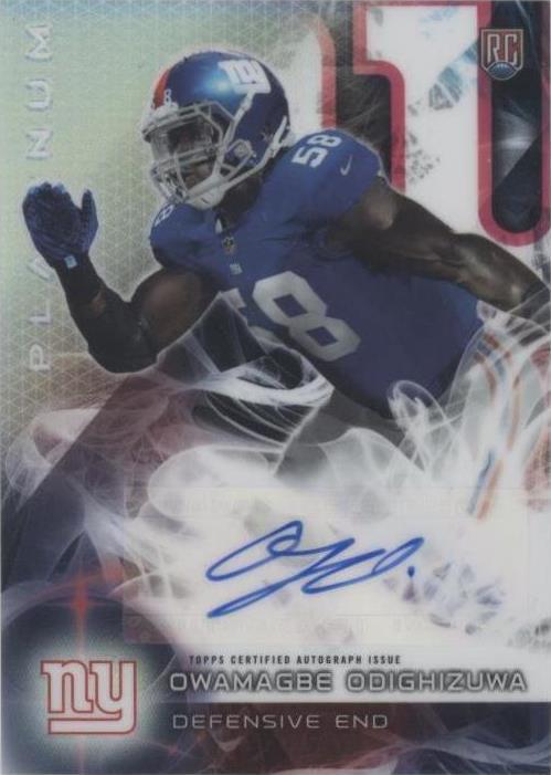 2015 Topps Platinum Owamagbe Odighizuwa #AR-OO - 1 of 2