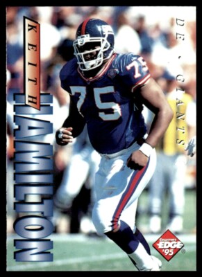 1995 Collector's Edge #143 Keith Hamilton New York Giants
