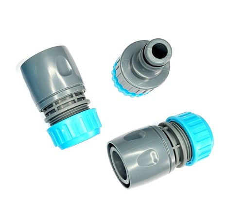 Garden Spray Nozzle Water Gun Hose Pipe 8 Function Multi Pattern & Connector Set - Picture 5 of 10