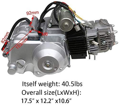125cc Engine Motor w/ Reverse Electric Start for Dirt bike 125cc Engine Motor w/ Reverse Electric Start for Dirt bike