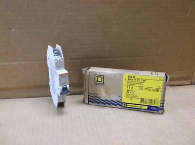 60212 Square D NEW Multi9-C60 MCB 15A 1P C-Curve Circuit Breaker Protector