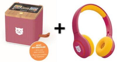 Bundle: tigerbox Touch PLUS (lila) im Set mit tigerbuddies - Crazy Pink - Neu...