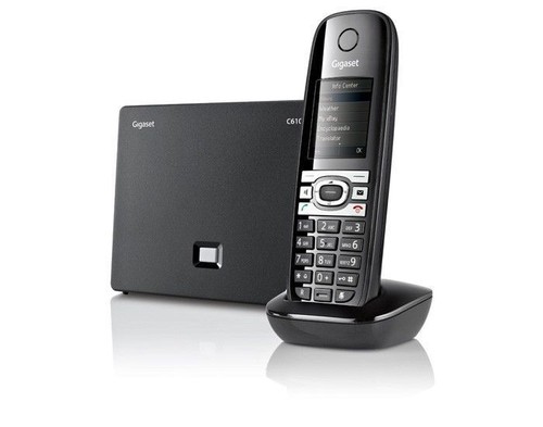 Gigaset C610 IP VoIP schnurlos DECT Telefon für Analog Festnetzanschluss LAN SIP - 第 1/2 張圖片