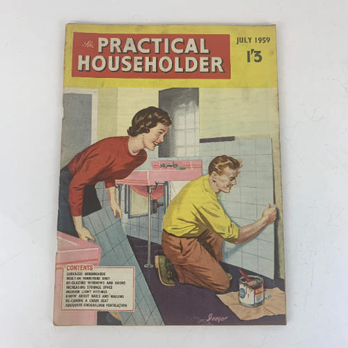 Practical Householder DIY Vintage Retro Magazine Single Copy SELECT 1950s 1960s - Foto 36 di 61