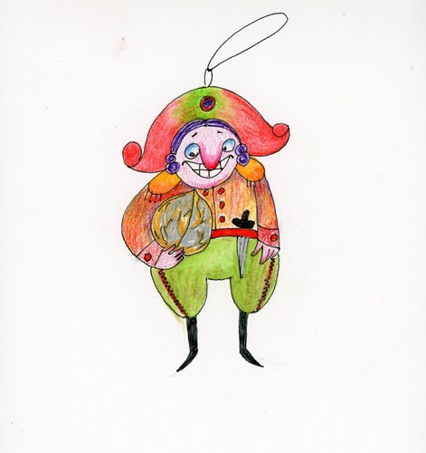 $30 OFFWhimsical Nutcracker, Handmade Christmas toy in folk style with handmade - Picture 4 of 9