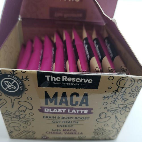 The Reserve Maca Blast Latte 10 Packs Brain And Body Boost Gut Health Energy - Picture 5 of 5