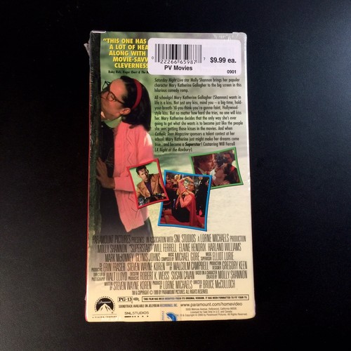 Superstar Dare to Dream Pre-Owned Pre-Viewed VHS 1999 Will Ferrell Molly Shannon - Picture 2 of 2