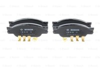 Bosch 0 986 494 355 Bremsbelagsatz, Scheibenbremse Vorderachse FÜR Jaguar
