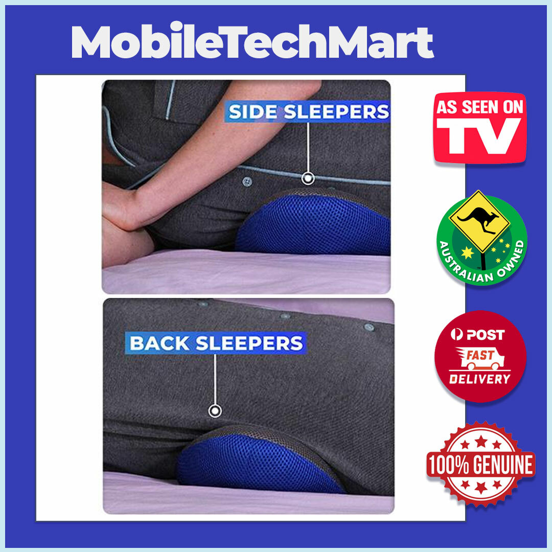 Bambillo Comfy Curve As Seen On TV Back Support Pillow Memory Foam