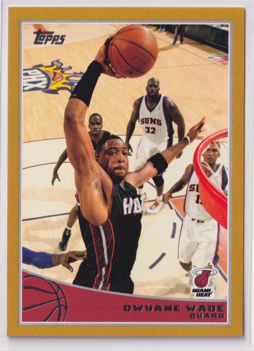 Dwyane Wade 2009 Topps #143 Gold /2009 Price Guide - Sports Card
