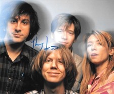* THURSTON MOORE * signed 8x10 photo * SONIC YOUTH * 11