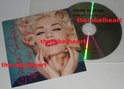 GWEN STEFANI Make Me Like You 2016 French Promo CD PICTURE SLEEVE No Doubt RARE