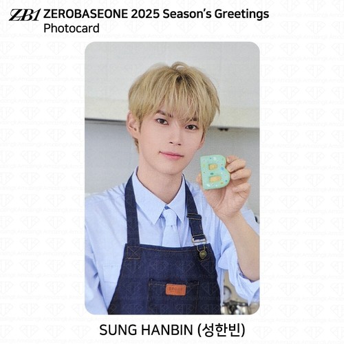ZEROBASEONE ZB1 2025 Season's Greetings Our Season Apple Music POB Photocard - Picture 35 of 60