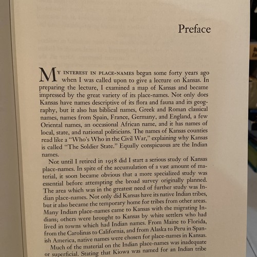 1968 Indian Place-Names by John Rydjord - Imagen 7 de 12