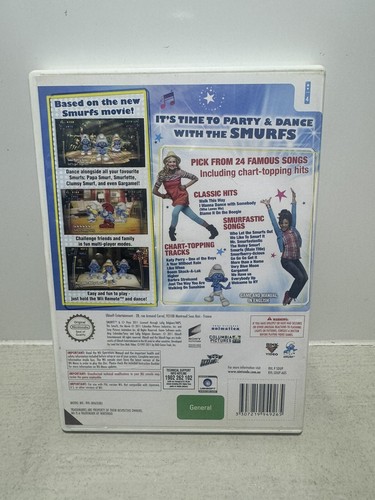 The Smurfs Dance Party - Nintendo Wii PAL - Complete W Manual - Picture 2 of 6