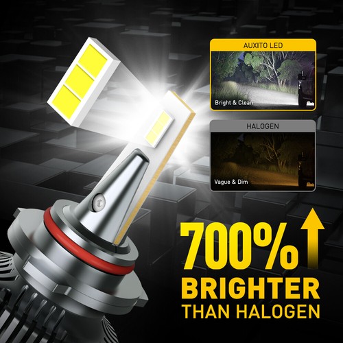 4X LED Headlights 9005 9006 High Low Beam Bulbs Super Bright 6500K Xenon White - Picture 4 of 16