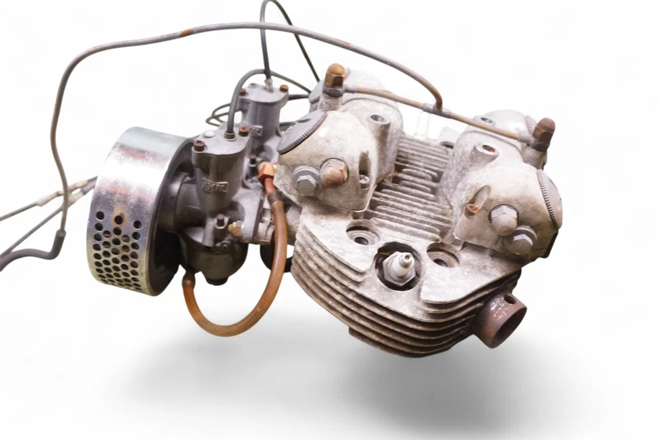 Triumph T100 T100R 1971 500cc Daytona T100C Trophy *2432A carburadores de cabeza  Foto 4 de 4