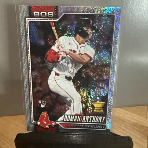 ROMAN ANTHONY 2026 TOPPS BASEBALL SERIES 1 SAND GLITTER FOIL PARALLEL RC