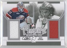 2013-14 ITG Between the Pipes Aspire Silver /180 Jake Patterson Jimmy Howard 7m7