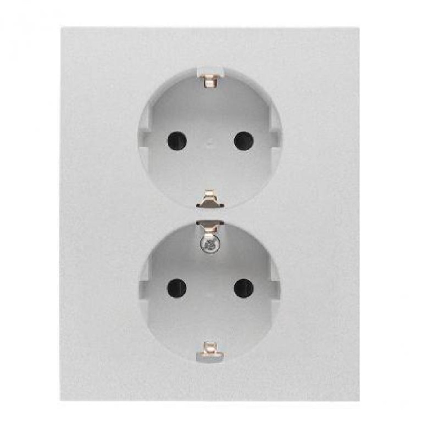 Schuko socket with double panels 16 Simon 55 TGSZ2PZFAR/143
