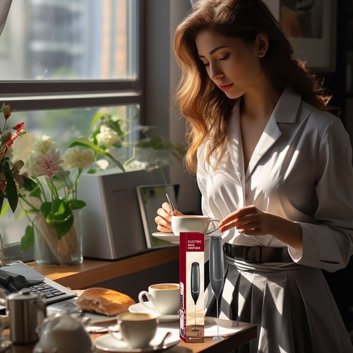 Electric Milk Frother Egg Mixer Whisk Beater Coffee Foamer Kitchen 2026NEW MODEL - Picture 3 of 16