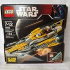 2008 LEGO Star Wars Anakin's Jedi Starfighter 7669 153pcs Ages 7-12