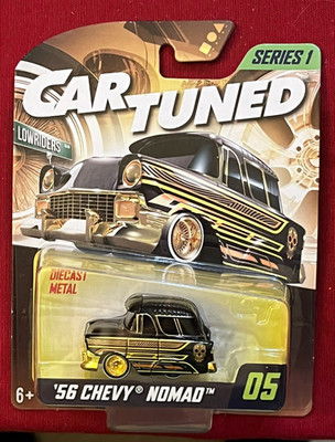 CAR TUNED SERIES 1 '56 CHEVY NOMAD BLACK & GOLD #5