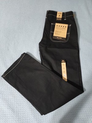Five Star General High Rise Relaxed Fit Jeans 1/25, 30x30, Black, 