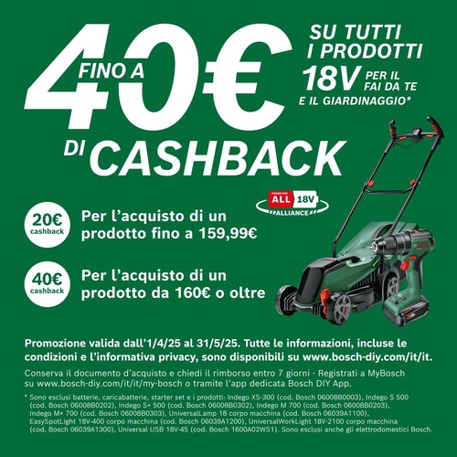 Home and Garden Rasaerba a batteria CityMower 18V 32-300 (18 Volt 1 batteria - Foto 3 di 12